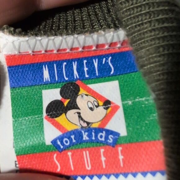 Disney Vintage 90s Mickey Mouse For Kids Jumpsuit Camo Infant Boys Pajama - Picture 7 of 10
